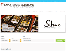 Tablet Screenshot of expotravelsolutions.com